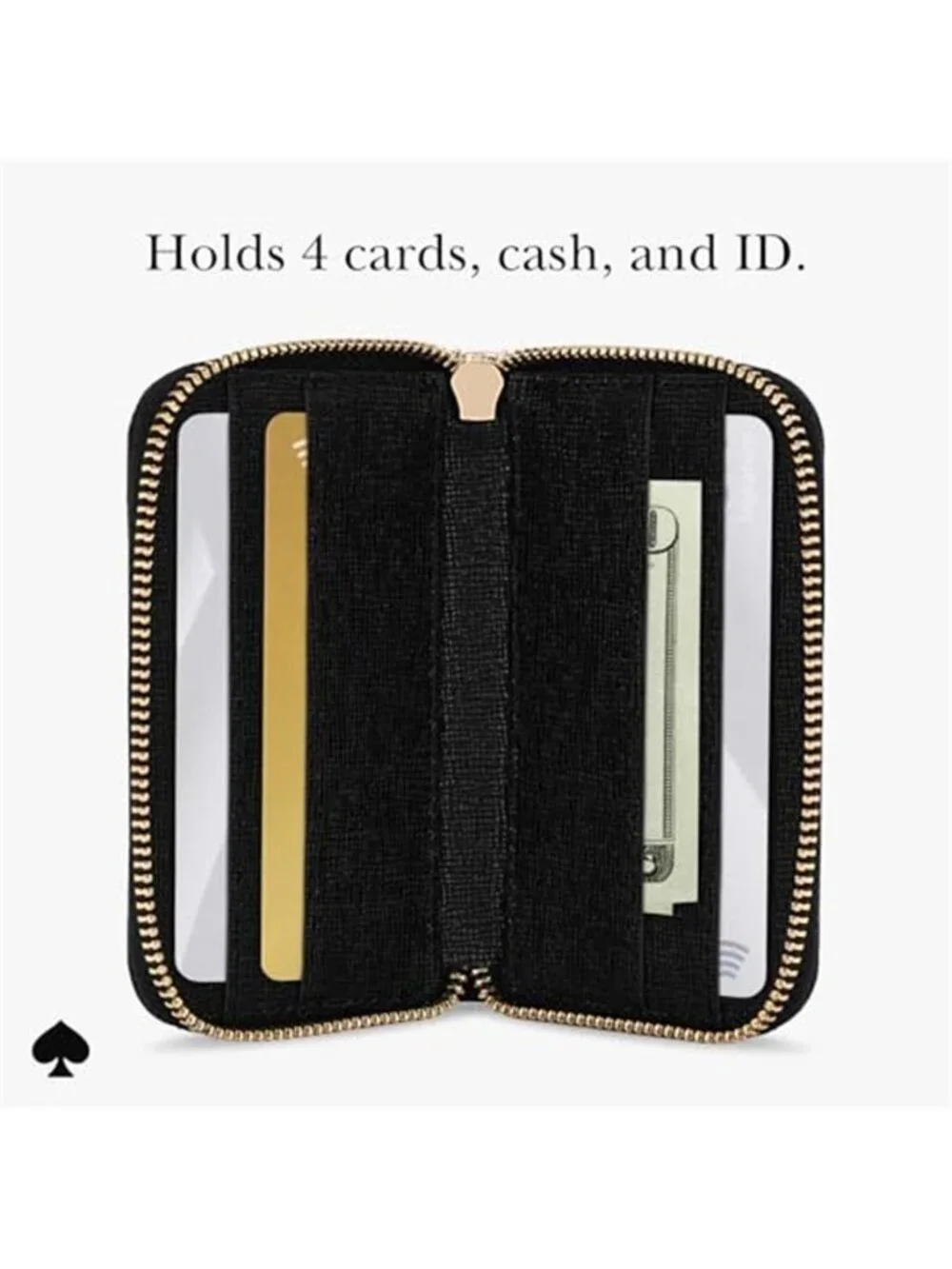 MagSafe Leather Magnetic Wallet Card Holder Zip Pocket iPhone RFID Cash Case